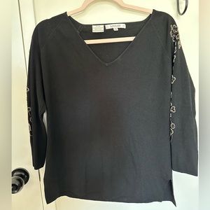 LouLou Studio Beaded Sweater